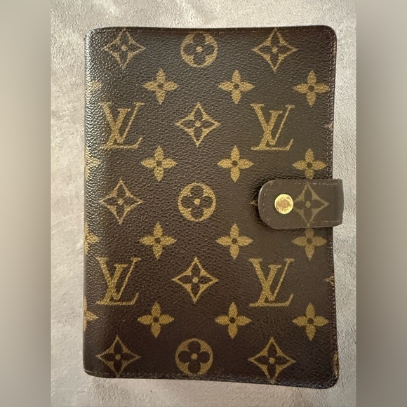 Vintage Louis Vuitton Monogram MM Medium Ring Agenda Cover - Picture 1 of 12